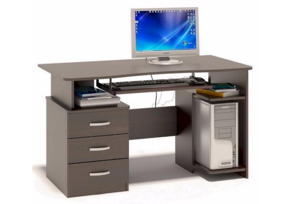 Компьютерный стол КСТ-08.1 (Woodville)