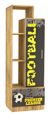 Шкаф для книг Лего Футбол (Премиум)
